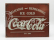 Edicola Accessories Metal Plate - Coca-cola Delicious And Refreshing Ice Cold Est 1886 1:1 Red