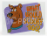 Edicola Accessories Metal Plate - Scooby Doo 1:1 Fialově Hnědá