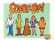 Edicola Accessories Metal Plate - Scooby Doo 50 Years 1:1 Vrious