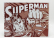 Edicola Accessories Metal Plate - Superman 1:1 Červená Bílá