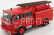 Edicola Berliet Fpt Gak 20h Tanker Truck With Scala - Fire Engine - Vigili Del Fuoco 1:43 Red