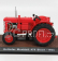 Edicola Bolinder-munktell 470 Bison Tractor 1964 1:32 Red