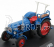 Edicola Eicher Tiger Tractor 1960 - Con Vetrina - With Showcase 1:43 Modrá Červená