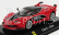 Edicola Ferrari Fxx-k N 88 2014 - Con Vetrina - With Showcase 1:43 Červená Černá