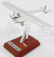 Edicola Fokker F Iii Airplane 1920 - 5cm X 8.5cm 1:200 Chrome