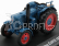 Edicola Lanz Bulldog D4016 Tractor 1957 - Con Vetrina - With Showcase 1:43 Modrá Červená