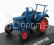 Edicola Lanz D2016 Tractor 1955 - Con Vetrina - With Showcase 1:43 Blue