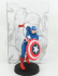 Edicola Marvel Captain America Figure Cm. 13.0 1:16 Modrá Červená Bílá