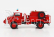 Edicola Mercedes benz Laf 911 Camiva Tanker Truck Sapeurs Pompiers France 1973 1:43 Červená Bílá