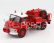 Edicola Mercedes benz Laf 911 Camiva Tanker Truck Sapeurs Pompiers France 1973 1:43 Červená Bílá