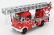 Edicola Mercedes benz Lp319 Truck Scala Ladder Truck Germany 1962 1:43 Červená Bílá