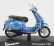 Edicola Piaggio Vespa Primavera 150 2014 1:18 Světle Modrá Met