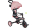 Globber - Tříkolka Explorer Trike 4in1 skládací Deep Pastel Pink