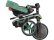 Globber - Tříkolka Explorer Trike 4in1 skládací Teal