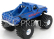 Greenlight Chevrolet K-10 Bigfoot Monster Truck Exterminator 1972 1:43 Blue Met