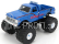 Greenlight Chevrolet K-10 Bigfoot Monster Truck Exterminator 1972 1:43 Blue Met