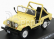 Greenlight Jeep Cj-5 Open 1976 - Charlie's Angels (julie Roger Car) 1:43 Beige