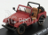 Greenlight Jeep Cj-7 Open Animal Preserve 1995 The A-team 1:43 Red