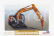 Hasegawa Hitachi fiat Zaxis I35us Escavatore Cingolato - Excavator Hydraulic Breaker 2015 1:35 /