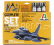 Italeri Lockheed martin F-16c/d Fighting Night Falcon Caccia Airplane 1978 1:72 /