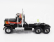 Ixo-models Freightliner Flc 120 64t Tractor Truck 3-assi 1977 1:43 Černá Červená Oranžová