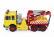 Ixo-models MAN F8 26.281 Tractor Truck 3-assi 1982 - Carro Attrezzi - Wrecker Road Service 1:43 Žlutá Červená