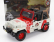 Jada Jeep Wrangler Rubicon Open - Jurassic World Movie 2015 1:24 Bílá Červená