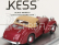 Kess-model Triumph Roadster Closed 1949 1:43 Red Met Beige