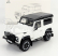 Lcd-model Land rover Defender 90 Works V8 70th Edition 2018 1:18 Bílá