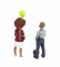 Le mans miniatures Figures Set 2x Bambini Con Palloncini - Children With Balloon Tessa & Nils 1:18 Různé