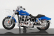 Maisto Harley davidson Fxdfse Cvo Fat Bob 2009 1:18 Blue Met