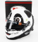 Mini helmet Bell helmet Casco Helmet F1 Alexander Albon Team Williams Racing N 23 China Gp 2024 1:2 Bílá Černá