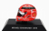 Mini helmet Schuberth helmet F1  Casco Helmet Mgpw01 Mercedes Gp Season 2010 Michael Schumacher 1:8 Red