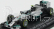 Minichamps Mercedes gp F1  W05 Amg Petronas N 6 Season 2014 Nico Rosberg 1:43 Stříbrná Zelená