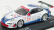 Minichamps Porsche 911 Gt3rsr N 71 12h Sebring 2007 Henzler Lidel 1:43 Bílá Modrá Červená