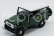 Motor-max Toyota Fj40 Land Cruiser Hard-top Closed 1980 1:24 Zelená Bílá