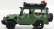 Motor-max Toyota Fj40 Land Cruiser Hard-top Closed Off Road Version 1980 1:24 Matná Zelená Černá