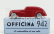Officina-942 Alfa romeo 6c 2500 Freccia D'oro 1947 1:76 Red