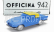 Officina-942 Fiat 1200 Coupe Carrozzeria Ghia 1958 1:76 Modrý Krém
