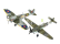 Plastic Modelkit letadla 03710 - Bf109G-10 & Spitfire Mk.V (1:72)