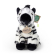 Rappa Pyšová zebra sedící 18 cm ECO-FRIENDLY