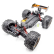 RC auto STX elektro Offroad Truggy 2,4GHz RTR (4wd), oranžovo/modrá