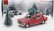 Rio-models Fiat 128 1-series 1969 - Christmas Edition 2024 - Con Babbo Natale - With Santa Claus Figure 1:43 Red