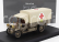 Rio-models Fiat 18bl Truck Telonato Ambulanza C.r.i. 1915 - 160th Anniversario Croce Rossa Italiana 1:43 Vojenská Zelená