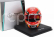 Spark-model Bell helmet Casco Helmet F1 George Russell F1 Team Mercedes Amg China Gp 2024 1:5 Red