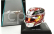 Spark-model Bell helmet Casco Helmet F1 Lewis Hamilton World Champion Team Amg Petronas W10 N 44 2nd Usa Gp 2018 1:5 Červená Bílá