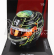 Spark-model Bell helmet F1  Casco Helmet 2023 Alfa Romeo C43 Team Stake N 24 Australian Gp 2023 Guanyu Zhou 1:5 Černá Žlutá