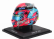 Spark-model Bell helmet F1  Casco Helmet Renault A523 Team Bwt Alpine N 31 Miami Gp 2023 Esteban Ocon 1:5 Modrá Růžová Fucsia