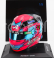 Spark-model Bell helmet F1  Casco Helmet Renault A523 Team Bwt Alpine N 31 Miami Gp 2023 Esteban Ocon 1:5 Modrá Růžová Fucsia