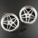 Spec D Plus Aluminum 7075 5 Spoke +6 Offset Drift disk pro 1/10, 2ks